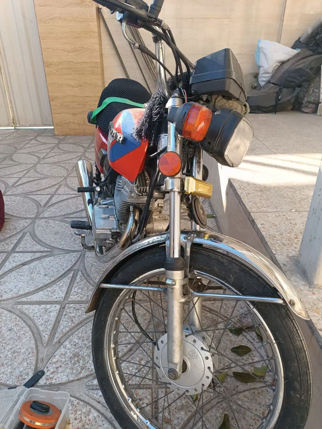 هندا 125 استارتی سند سفید به قیمت مزایده|موتورسیکلت|شریف‌آباد, |دیوار