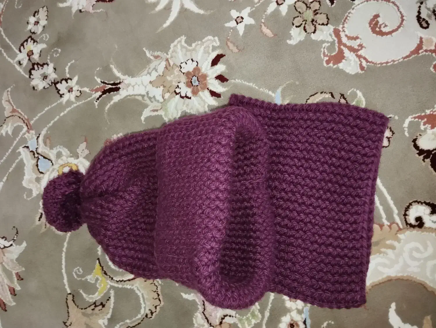 کلاه و شال دستبافت|لباس|قوچان, |دیوار