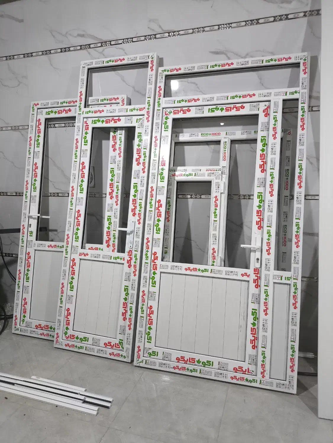 ساخت درب و پنجره upvc متری ۳۲۰)و آلومینیوم۸۵۰|خدمات پیشه و مهارت|مهاباد (آذربایجان غربی), |دیوار