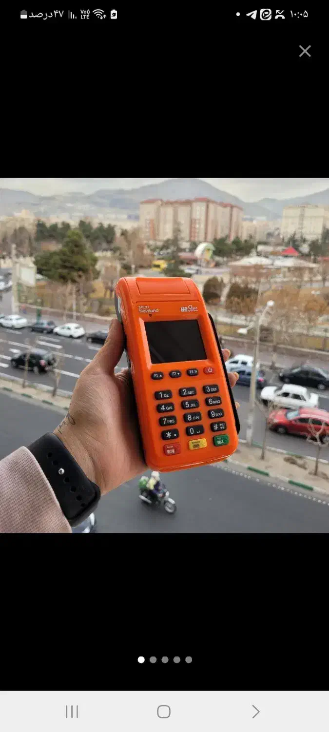 دستگاه پوز Pax Q80 / کارتخوان سیم کارت + وای فای|فروشگاه و مغازه|زرند, |دیوار