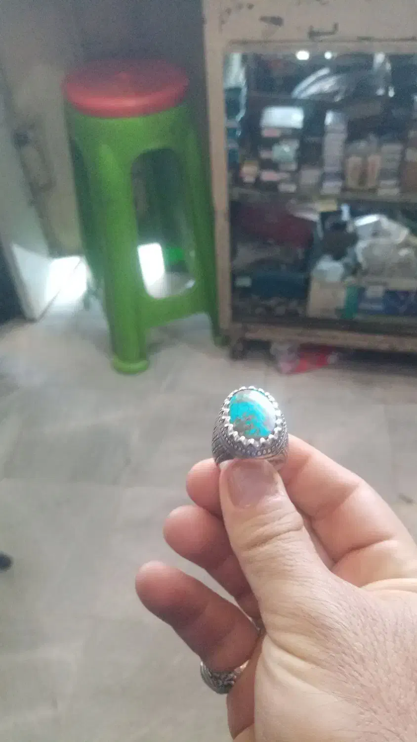 انگشتر دست ساز علاوه تر|جواهرات|یزد, |دیوار