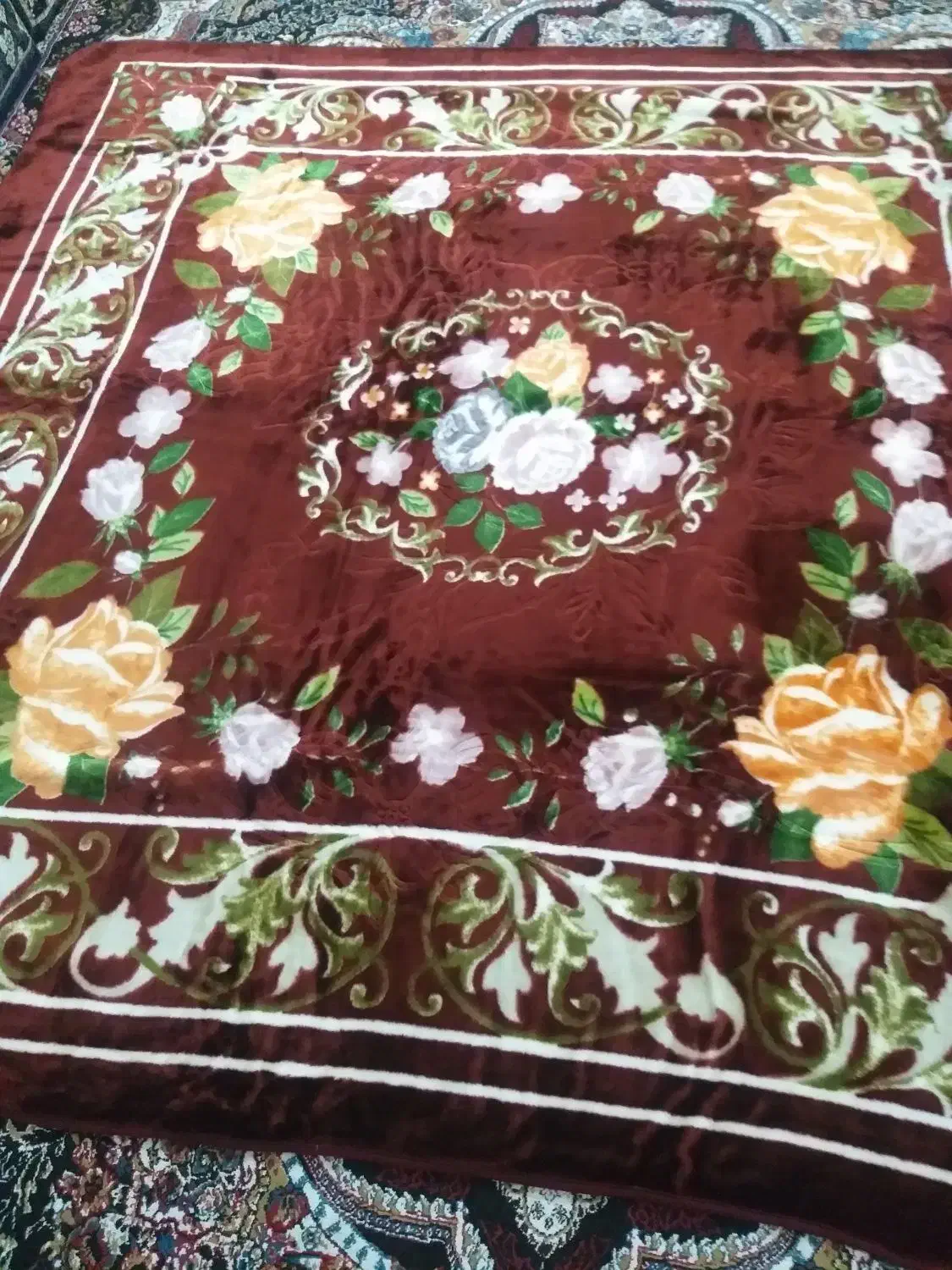 پتو دونفره نرمینه اصلی|رختخواب، بالش، پتو|کرمانشاه, |دیوار