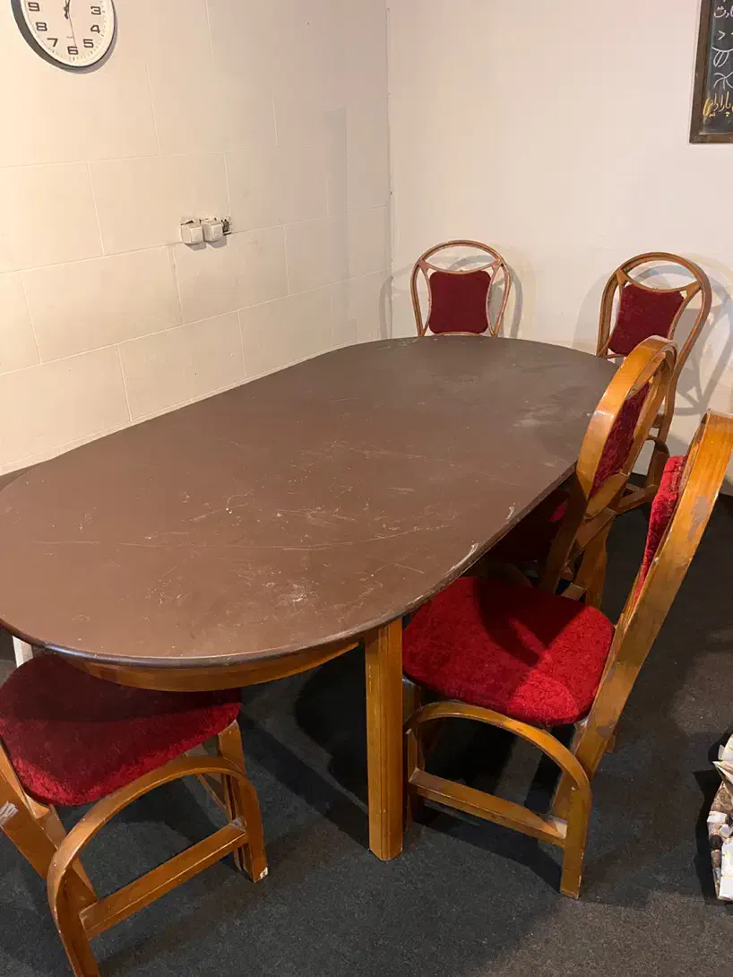 میز غذاخوری ۶ نفره با صندلی|میز و صندلی غذاخوری|تهران, خاک سفید|دیوار