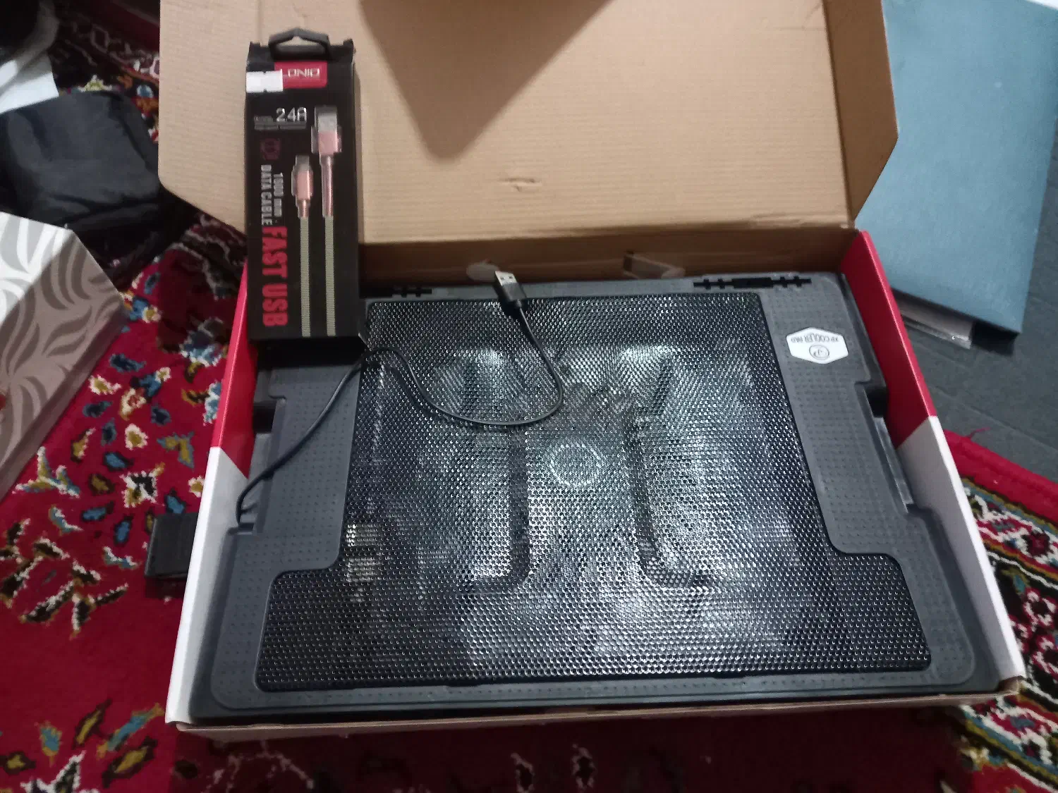 کول پد و کابل شارژر|قطعات و لوازم جانبی رایانه|قم, دروازه ری|دیوار