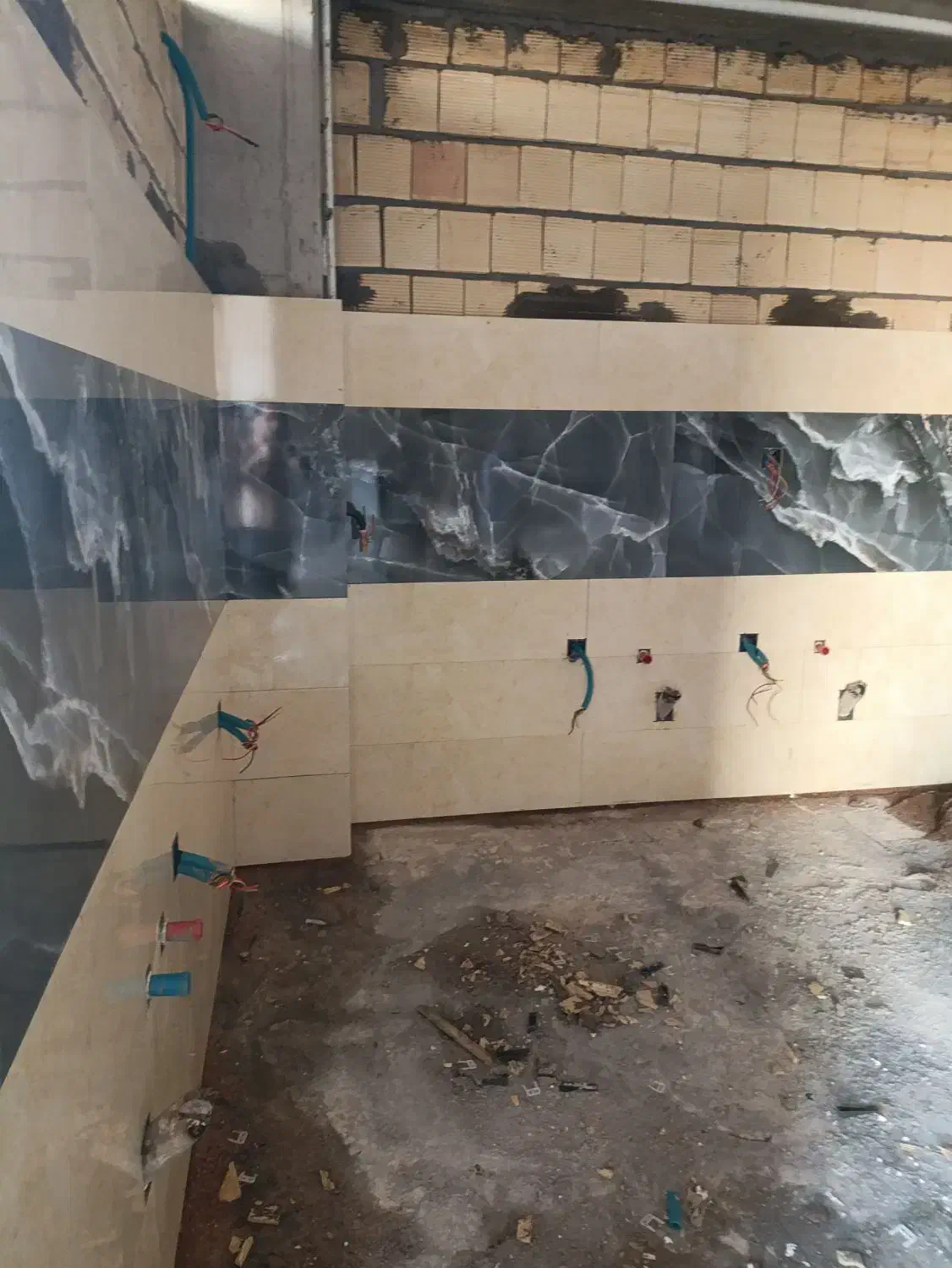 کاشی کاری وسنگ کاری|خدمات پیشه و مهارت|مسجد سلیمان, |دیوار