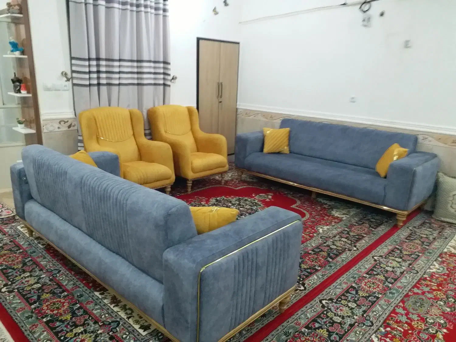 مبل هشت نفره نو|مبلمان خانگی و میز عسلی|بندر گناوه, |دیوار