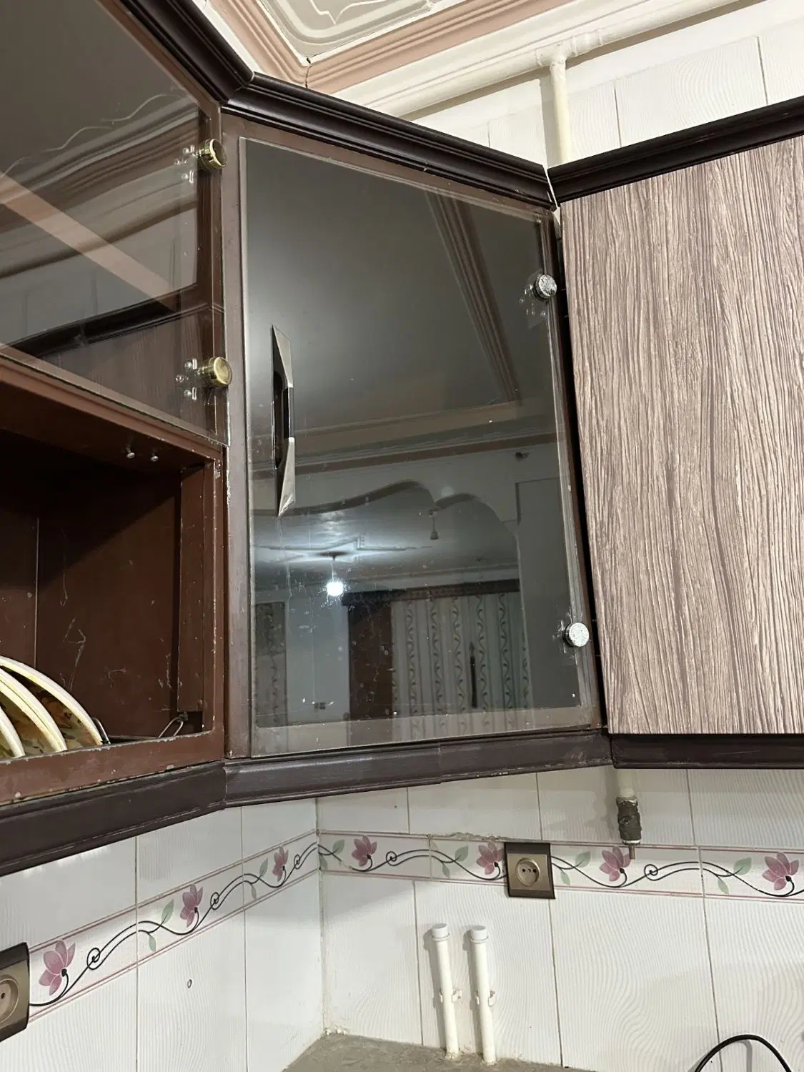 کابینت|آب‌چکان و نظم‌دهنده ظروف|رفسنجان, |دیوار