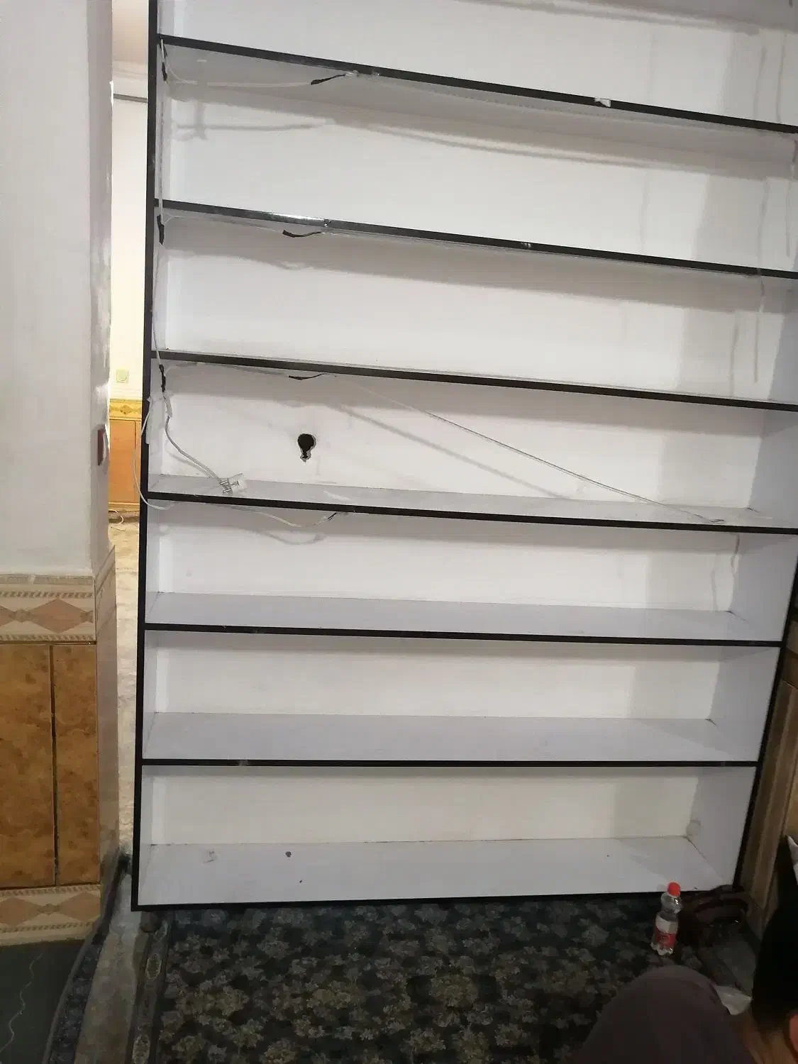 قفسه ام دی اف|کتابخانه، شلف، قفسه‌های دیواری|یاسوج, |دیوار