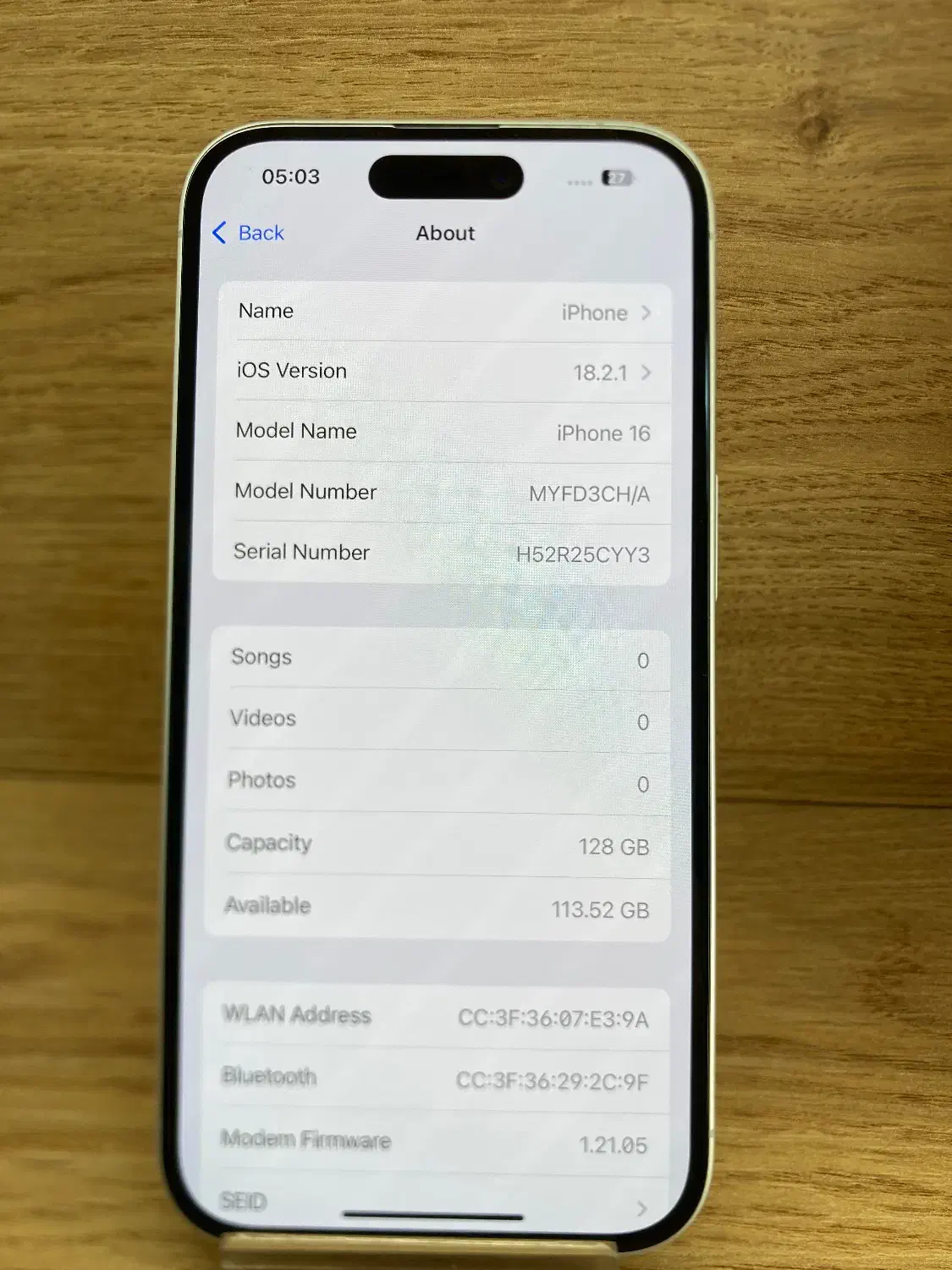 Iphone 16 normal/128/CH/bat100 cycle14|موبایل|فردیس, فردیس|دیوار