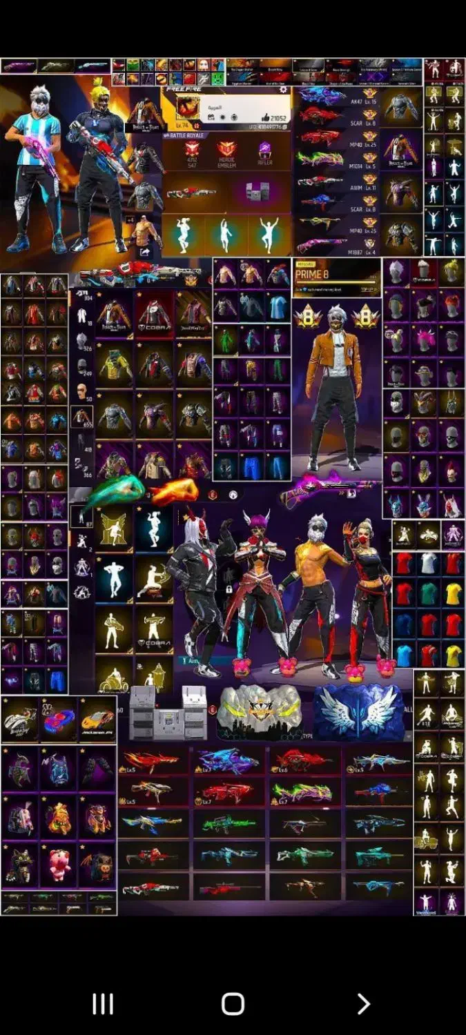 اکانت فری فایر فول برای طاق هست فروشی  هست|کنسول، بازی ویدئویی و آنلاین|کلاله, |دیوار