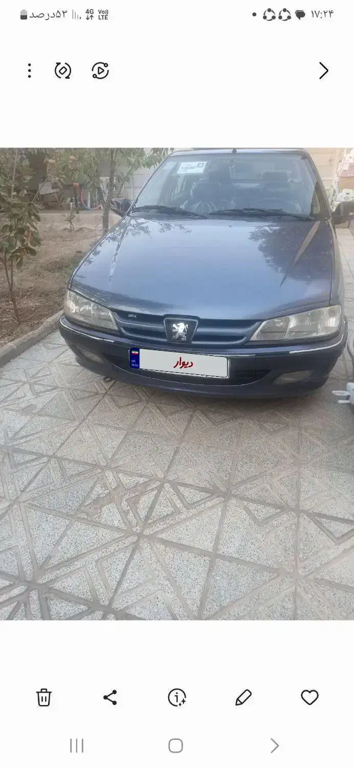 پژو پارس 94|خودرو سواری و وانت|کوهسار (البرز), |دیوار