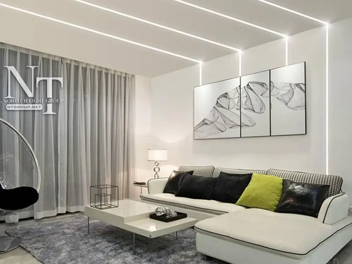 لاین نوری توکار کد 25 کد 44 نورتک|لامپ و چراغ|اصفهان, پروین|دیوار