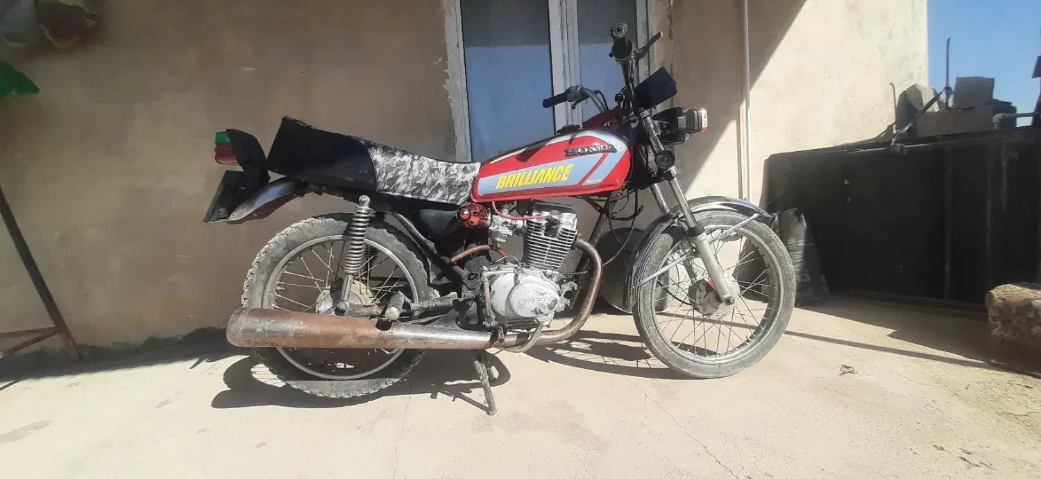 موتور ۱۵۰ دستی مزایده|موتورسیکلت|گهواره, |دیوار