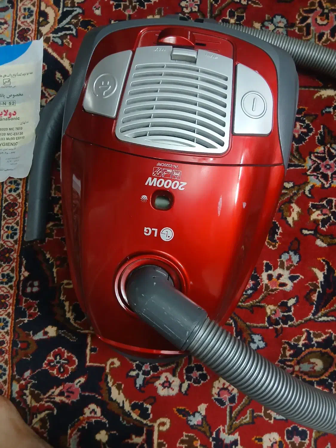 جاروبرقی ال جی اصل کره کاملا سالم   ۲۰۰۰ وات|جاروبرقی، جارو شارژی، بخارشو|تهران, شهرک دریا|دیوار
