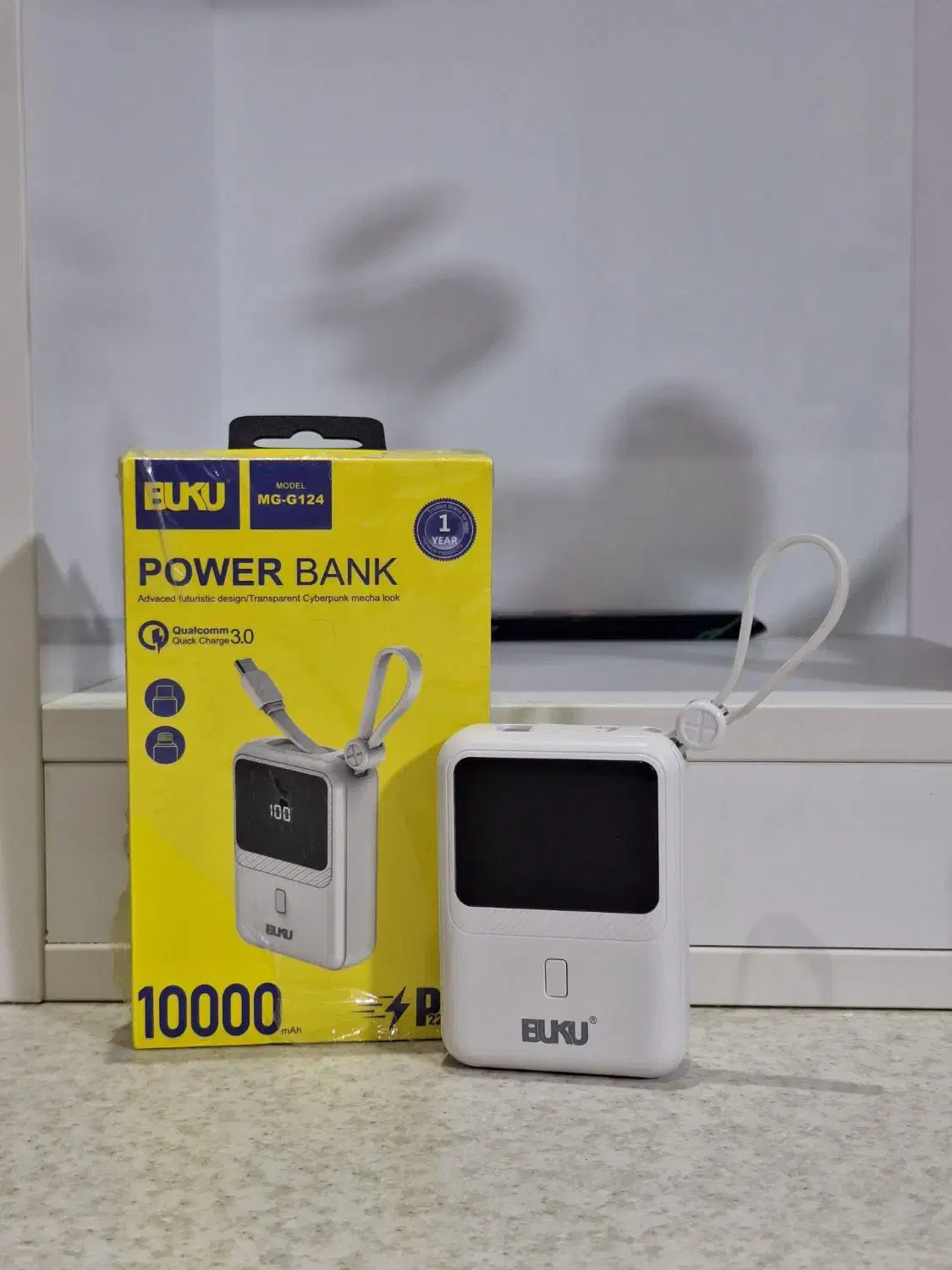 پاور بانک 10000 برند BUKU|لوازم جانبی موبایل و تبلت|اسلام‌شهر, شهرک الهیه|دیوار