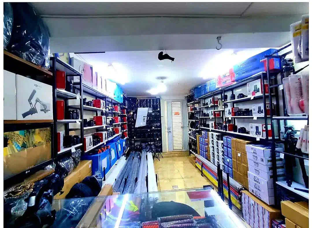 پایه بزرگ موبایل و رینگ لایت|دوربین عکاسی و فیلمبرداری|قم, دورشهر|دیوار