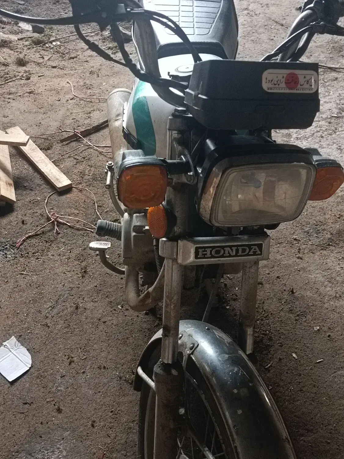 موتور125|موتورسیکلت|چوبر, |دیوار