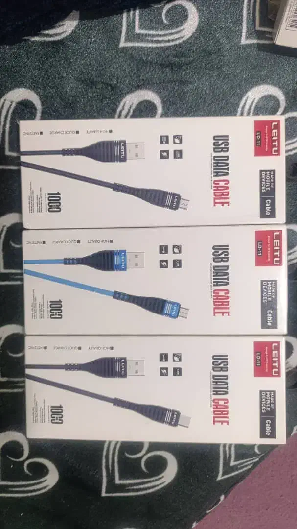 کابل شارژر سامسونگ شیایومی...|لوازم جانبی موبایل و تبلت|قم, منبع آب|دیوار