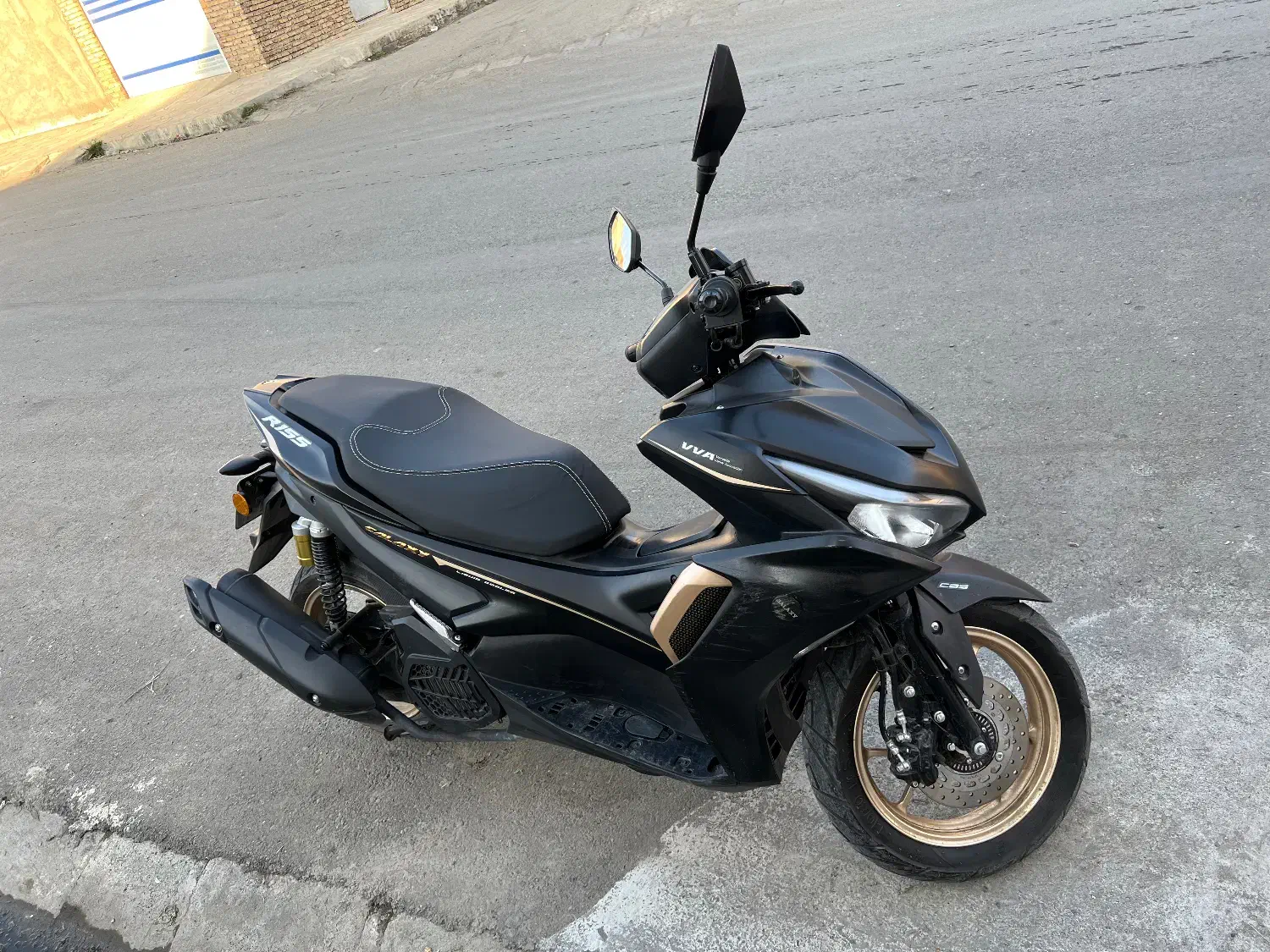 موتور آیروکس 155|موتورسیکلت|پارس‌آباد, |دیوار