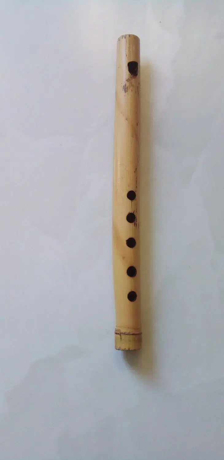 یک عدد فلوت چوبی سالم|سازهای بادی|محمدیه-قزوین, |دیوار