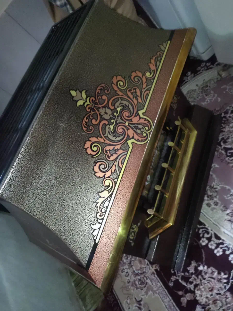 بخاری طرح شومینه ایران شرق|بخاری، هیتر، شومینه|جوانرود, |دیوار