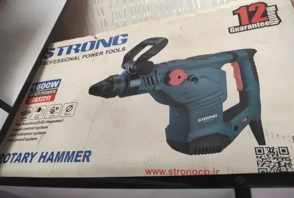 بتن کن استرانگ نو 1600 وات|ابزارآلات|آستانه اشرفیه, |دیوار