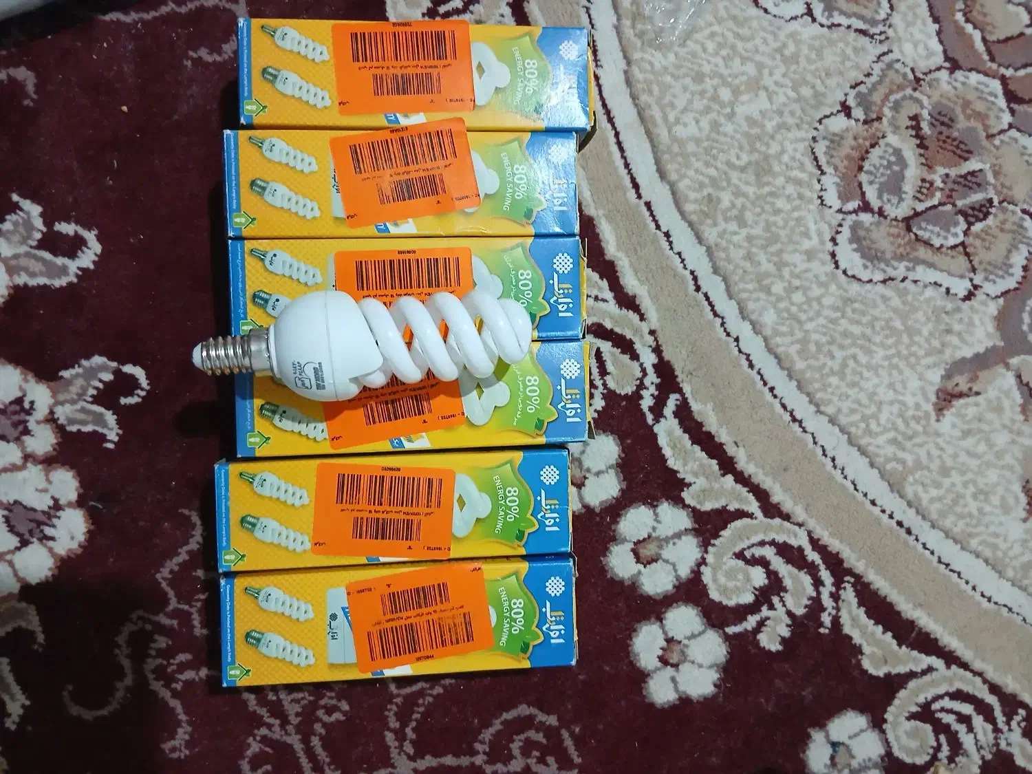 لامپ لوستر کم مصرف|لامپ و چراغ|کبودرآهنگ, |دیوار