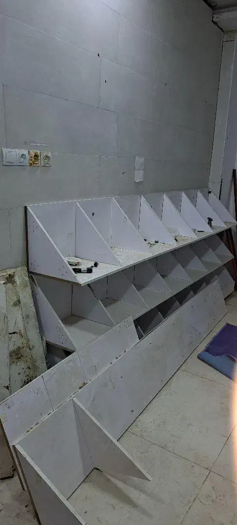 قفسه ام دی اف|کتابخانه، شلف، قفسههای دیواری|سوسنگرد, |دیوار