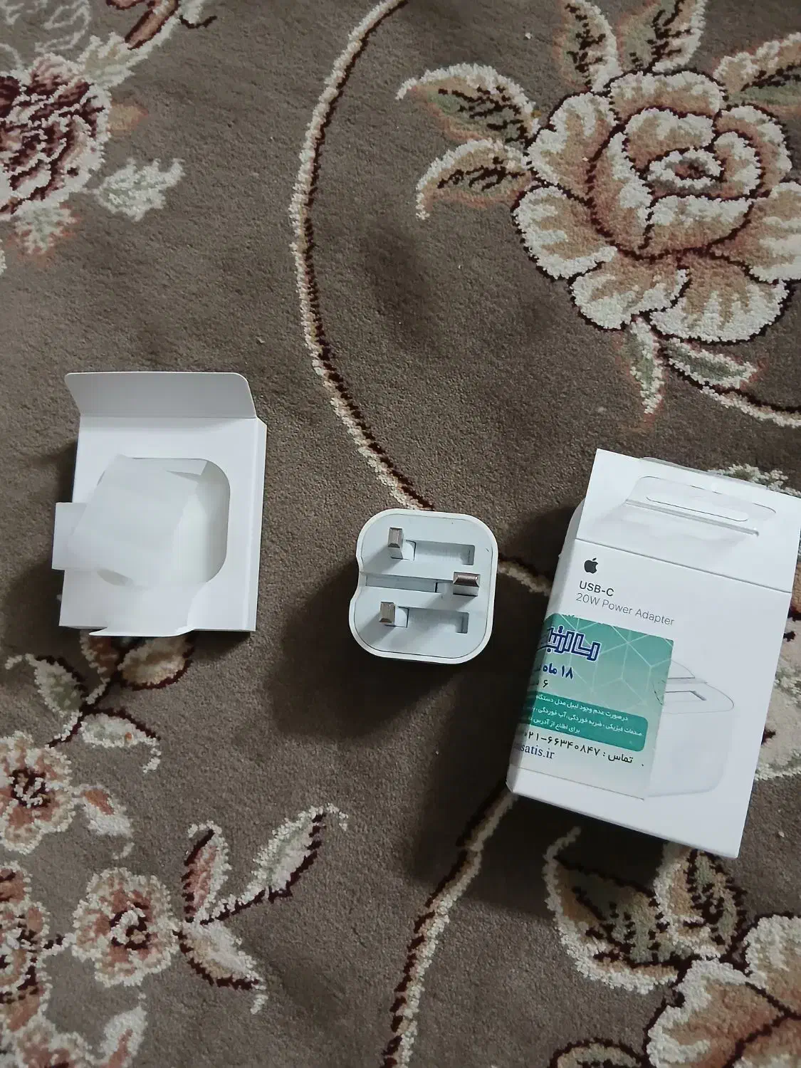 آداپتور شارژر 20w اپل اورجینال درحد نو|لوازم جانبی موبایل و تبلت|تهران, شوش (باغ آذری)|دیوار