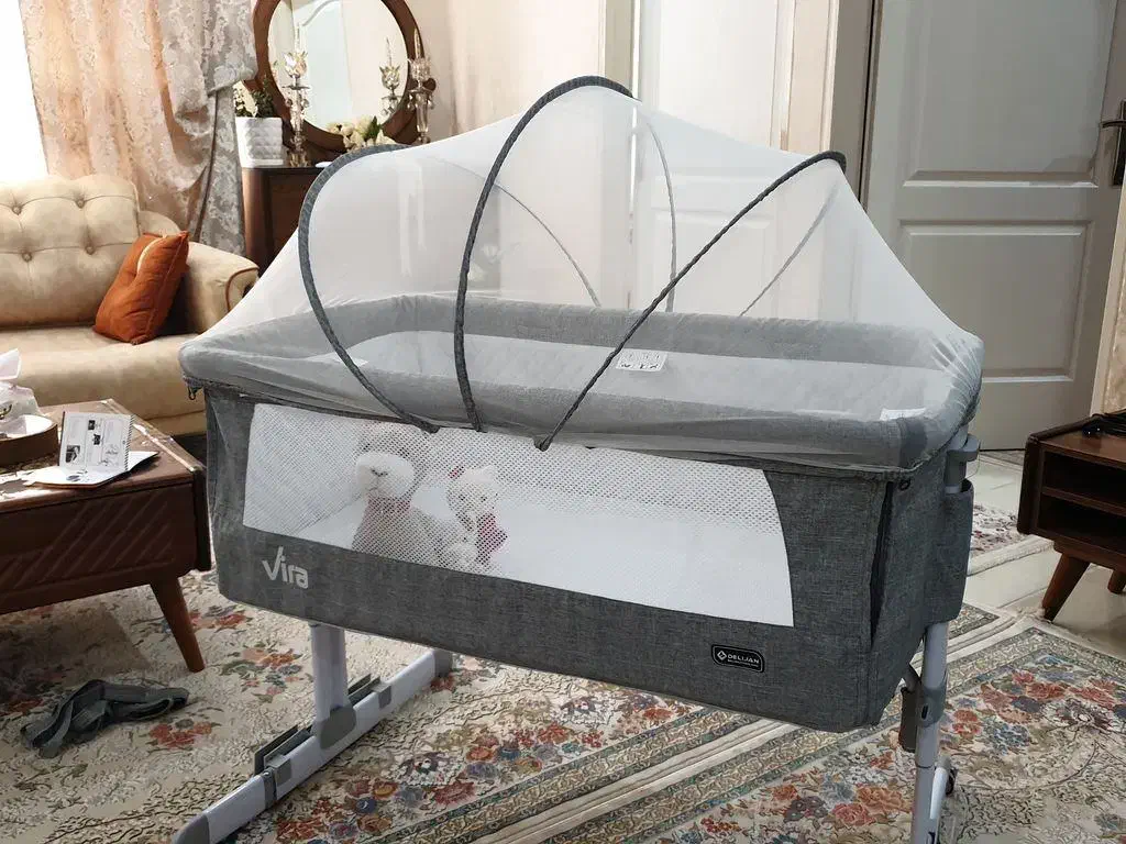 تخت کنار مادر دلیجان مدل ویرا|تخت و صندلی بچه|کرمانشاه, |دیوار