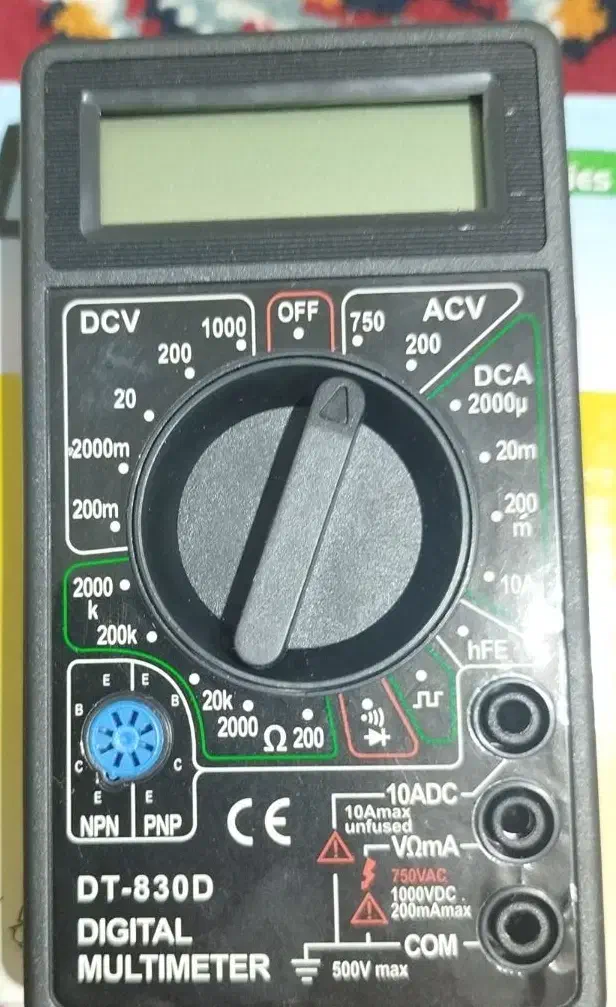 مولتی متر دیجیتال مدل DT-830D|ابزارآلات|اسفراین, |دیوار