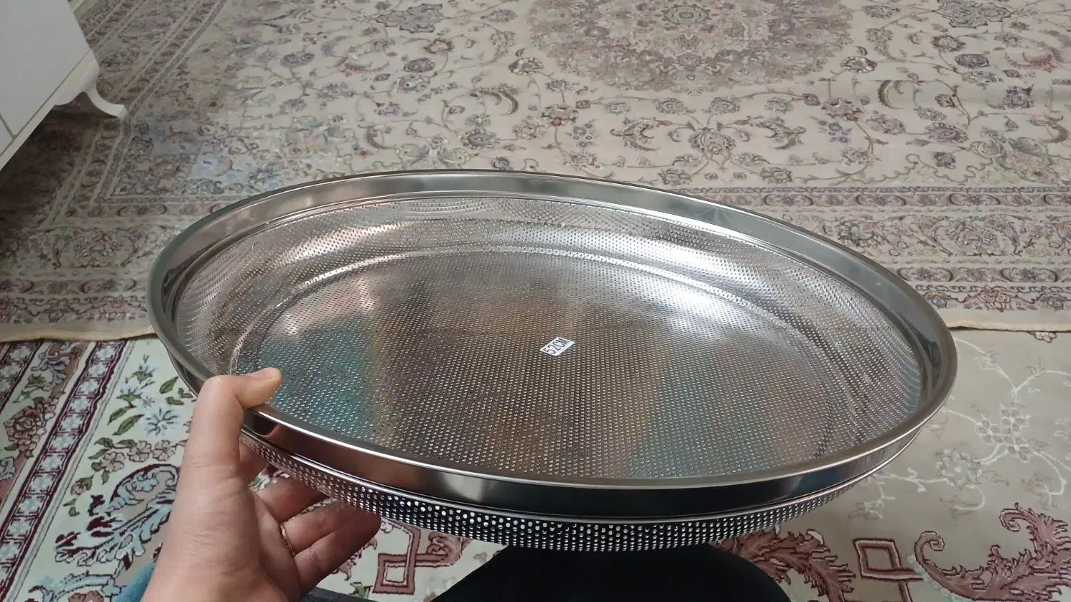 سینی میوه خشکن .آبکش .سایز 52 .تعداد محدود|ظروف پخت‌وپز|تهران, والفجر (افسریه)|دیوار
