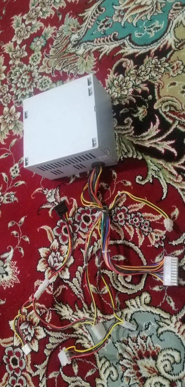 400w power suply Rhombus - پاور کامپیوتر|قطعات و لوازم جانبی رایانه|قم, نخودی|دیوار