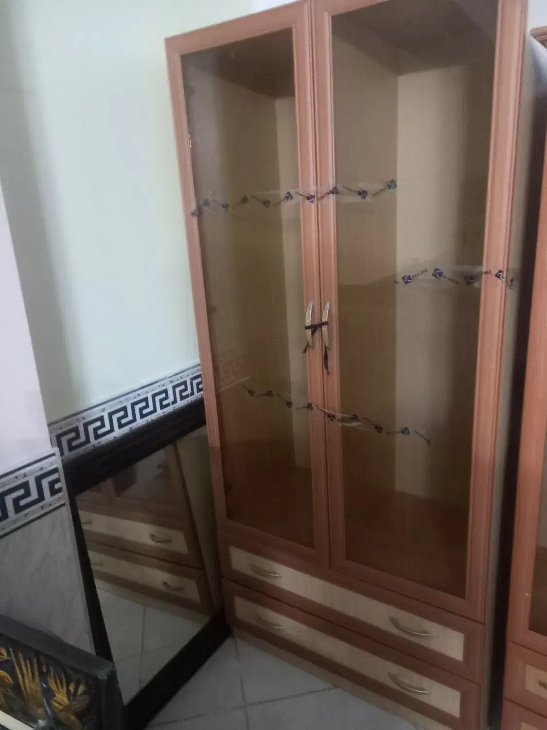 کتابخانه چهار طبقه با دو گشو پایین سالم و تمیز  نو|کتابخانه، شلف، قفسه‌های دیواری|تهران, بهمن یار|دیوار