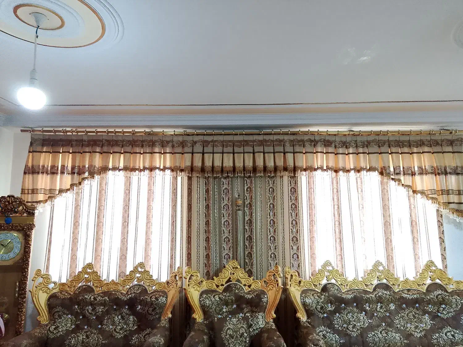 پرده سلطنتی سالم و تازه|پرده، رانر، رومیزی|سنندج, |دیوار