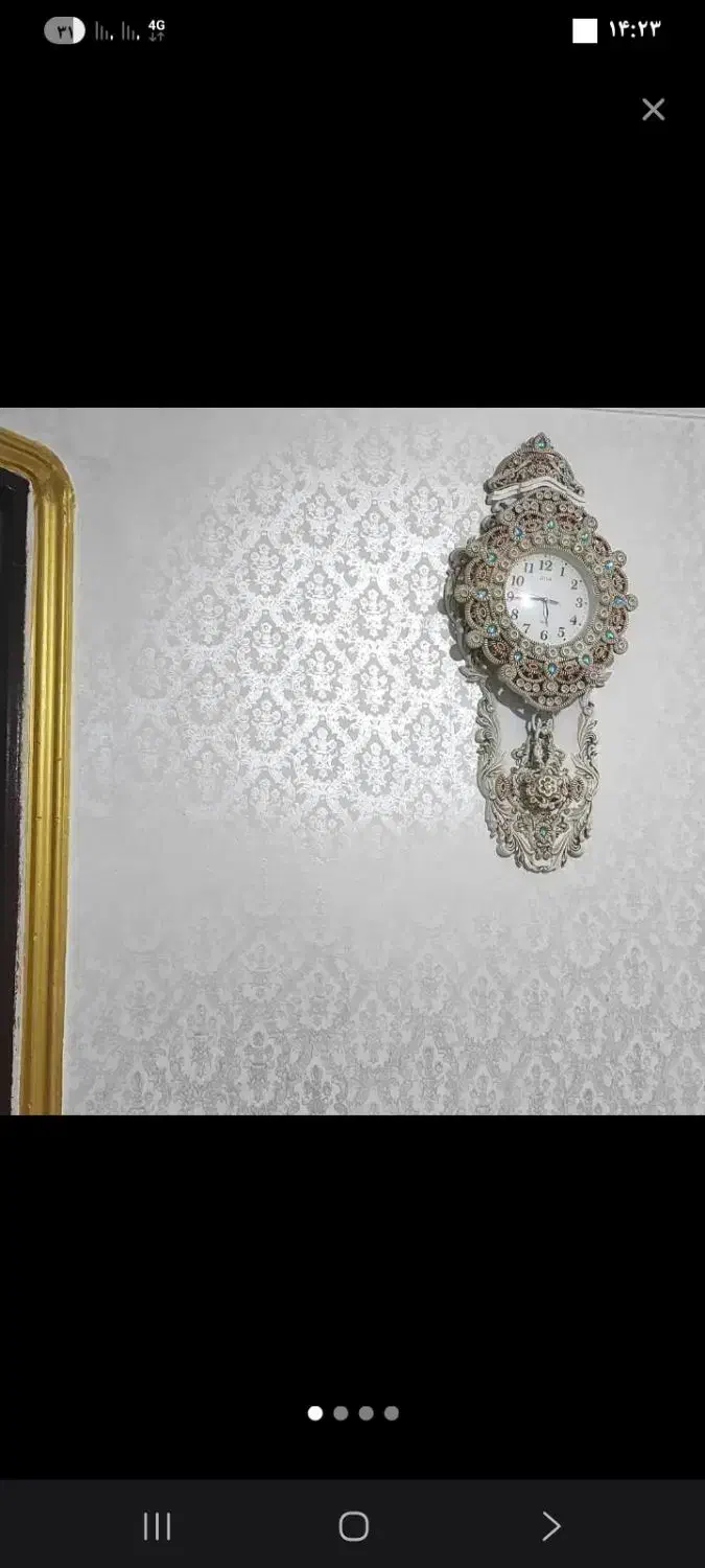 نقاشی ساختمان طرح کاغذ دیواری|خدمات پیشه و مهارت|نوشین شهر, |دیوار