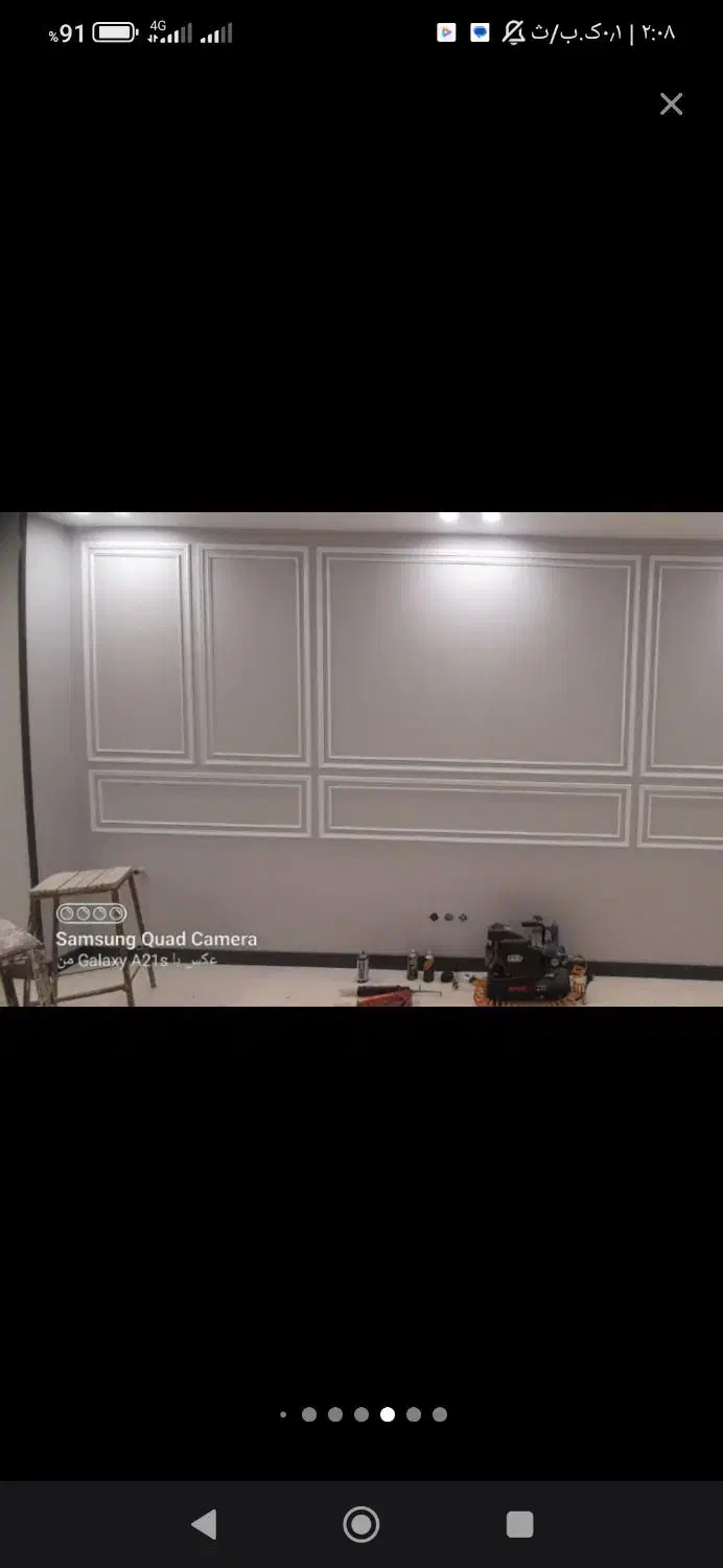 (قاب بندی)(قرنیز)نصاب پی وی سی|خدمات پیشه و مهارت|کرمانشاه, |دیوار