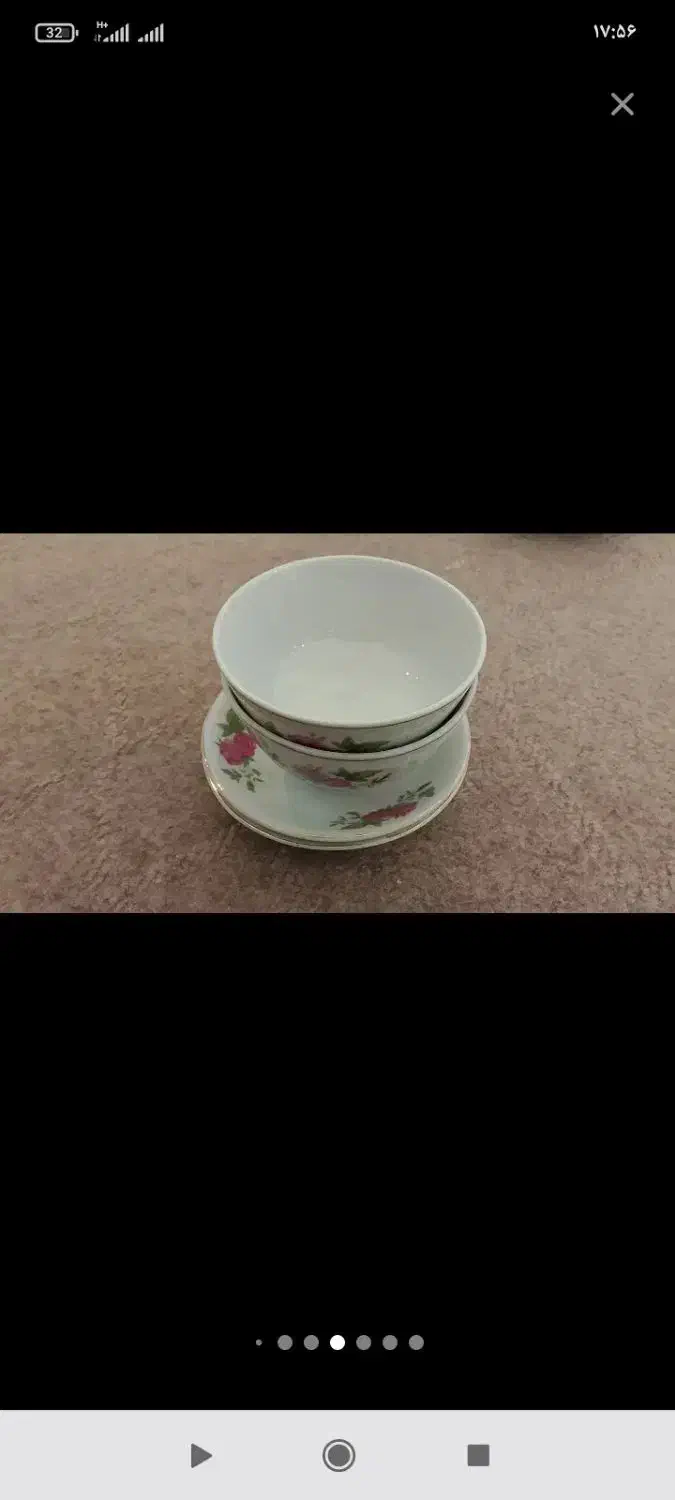 ظروف گل سرخی و سینی فر|ظروف سرو و پذیرایی|قم, پردیسان|دیوار