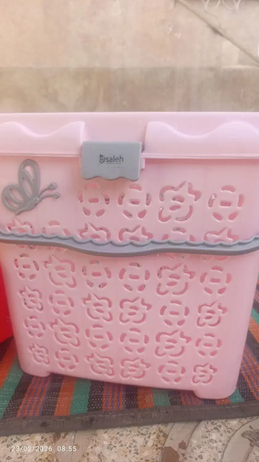 سبد بزرگ|ظروف نگهدارنده، پلاستیکی، یک‌بارمصرف|ایلام, |دیوار