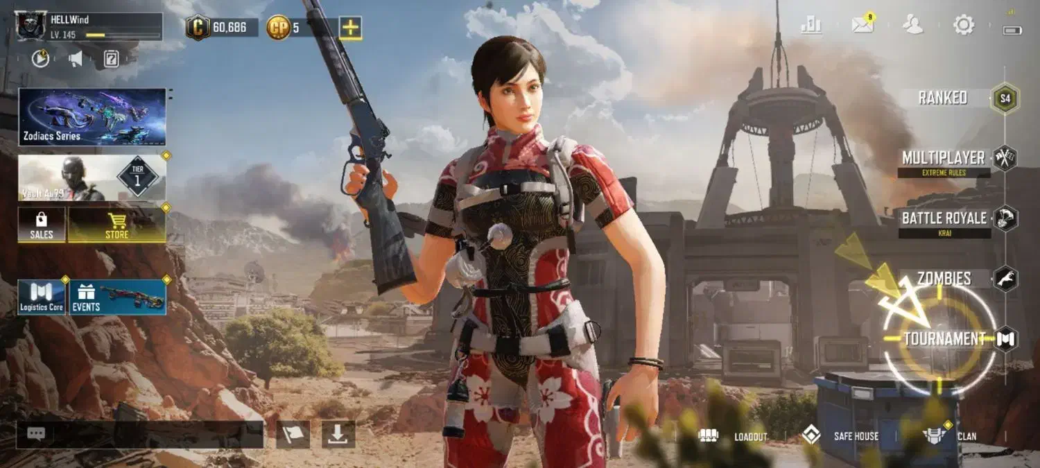 اکانت گاد کالاف موبایل|کنسول، بازی ویدئویی و آنلاین|پرند, فاز ۵|دیوار