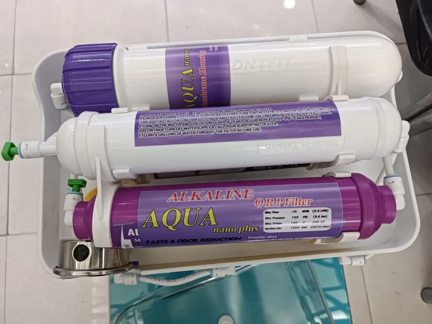 دستگاه تصفیه آب آکووا نانو پلاس|آبسردکن و تصفیه آب|اسلامشهر, مطهری|دیوار