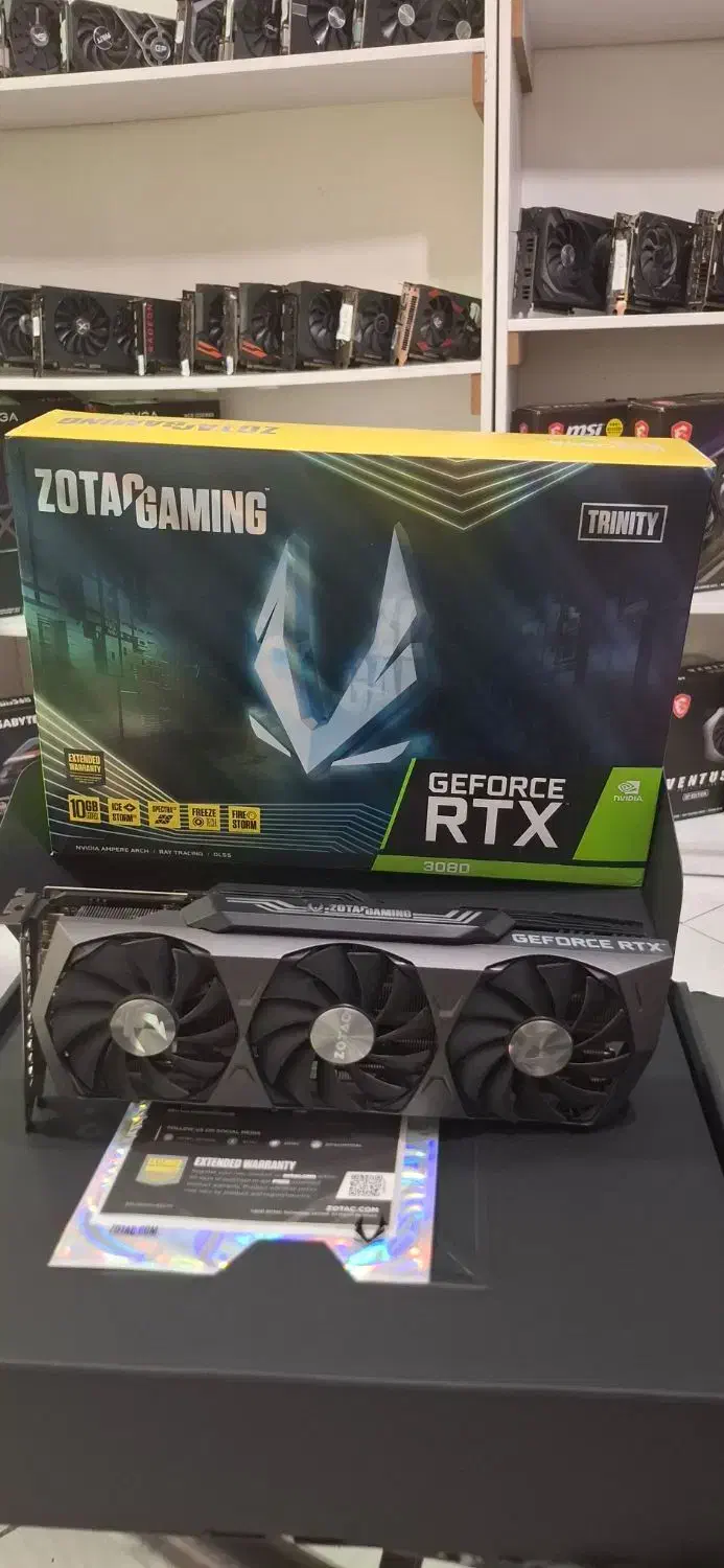 کارت گرافیک 3080 زوتک rtx 3080 zotack|قطعات و لوازم جانبی رایانه|تهران, سلسبیل شمالی|دیوار