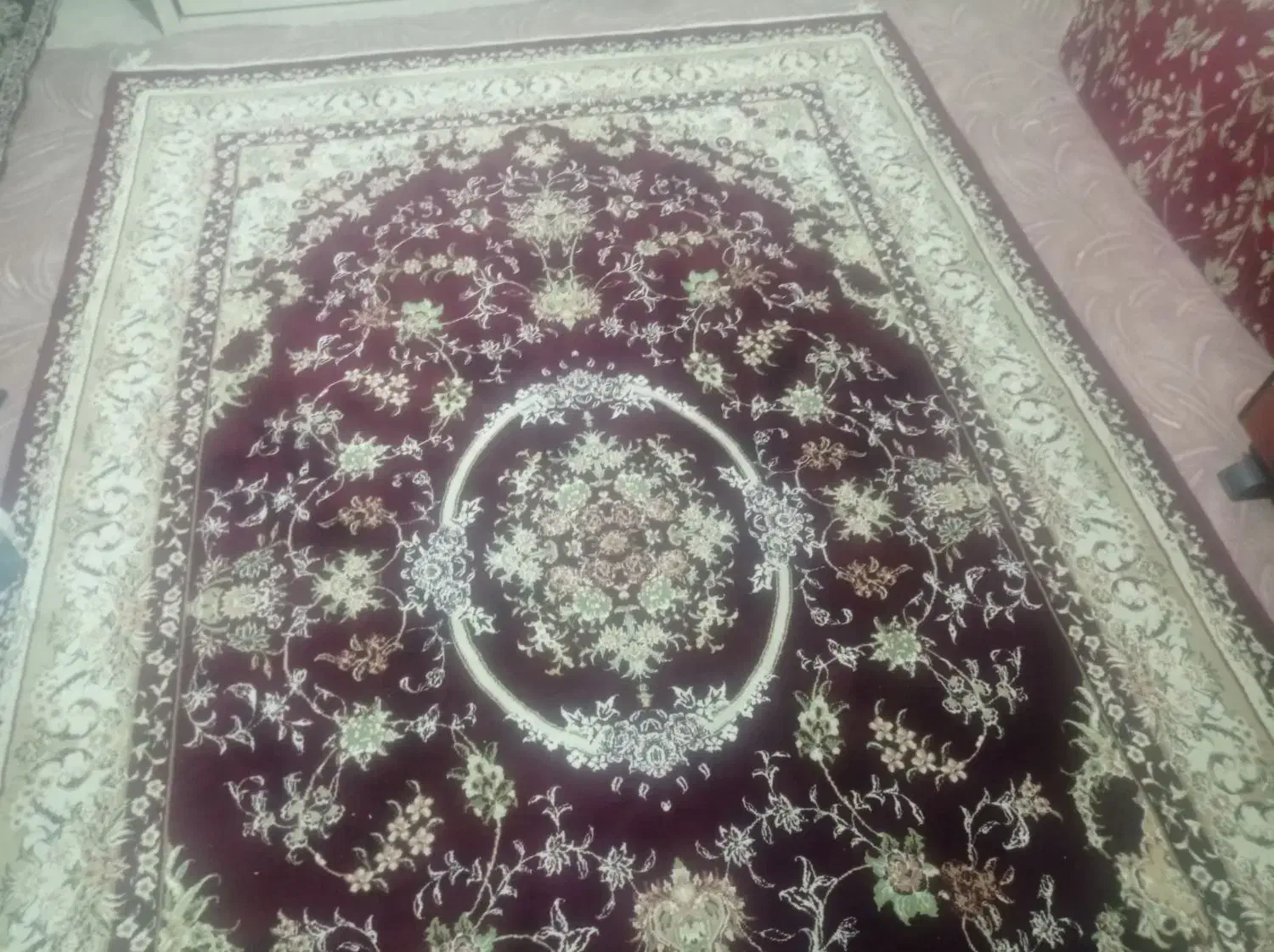 دو عدد فرش 6متری|فرش|سنقر, |دیوار