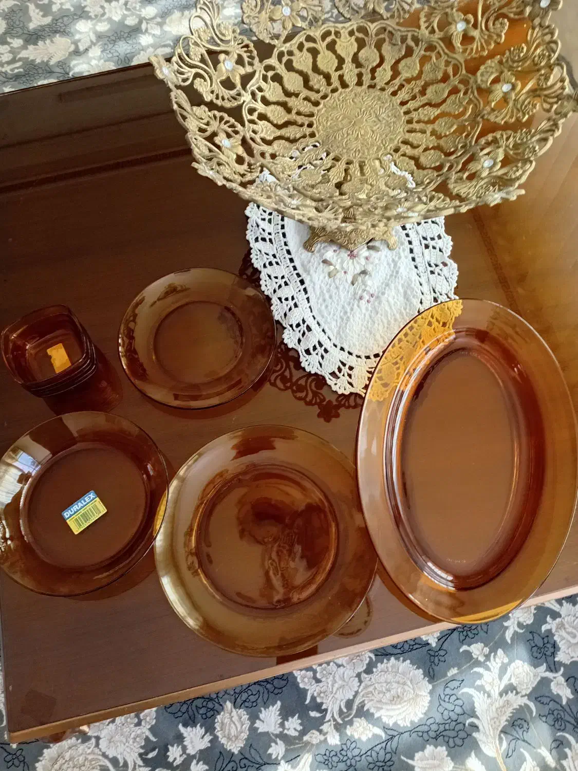 ست عسلی ژاپنی|ظروف سرو و پذیرایی|کرمانشاه, |دیوار