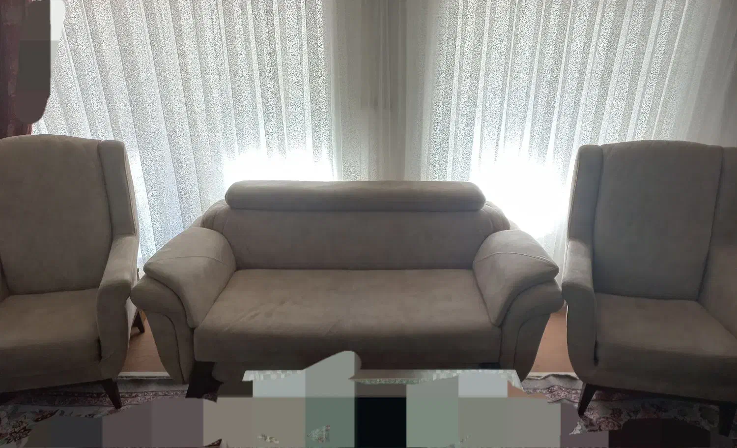 مبل نیم ست|مبلمان خانگی و میز عسلی|بهار, |دیوار