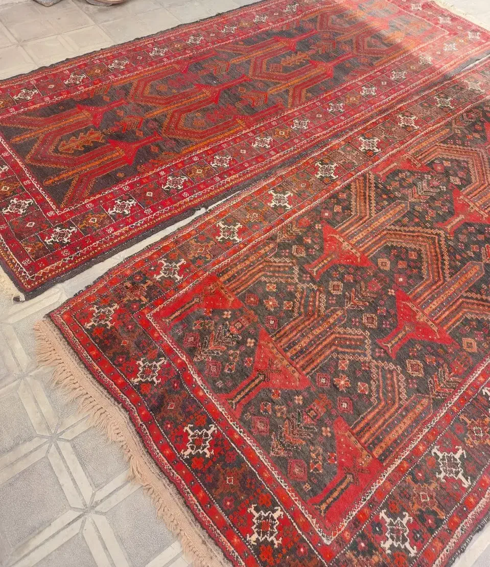 قالیچه دست بافت و6متری ماشینی|فرش|زاهدان, |دیوار