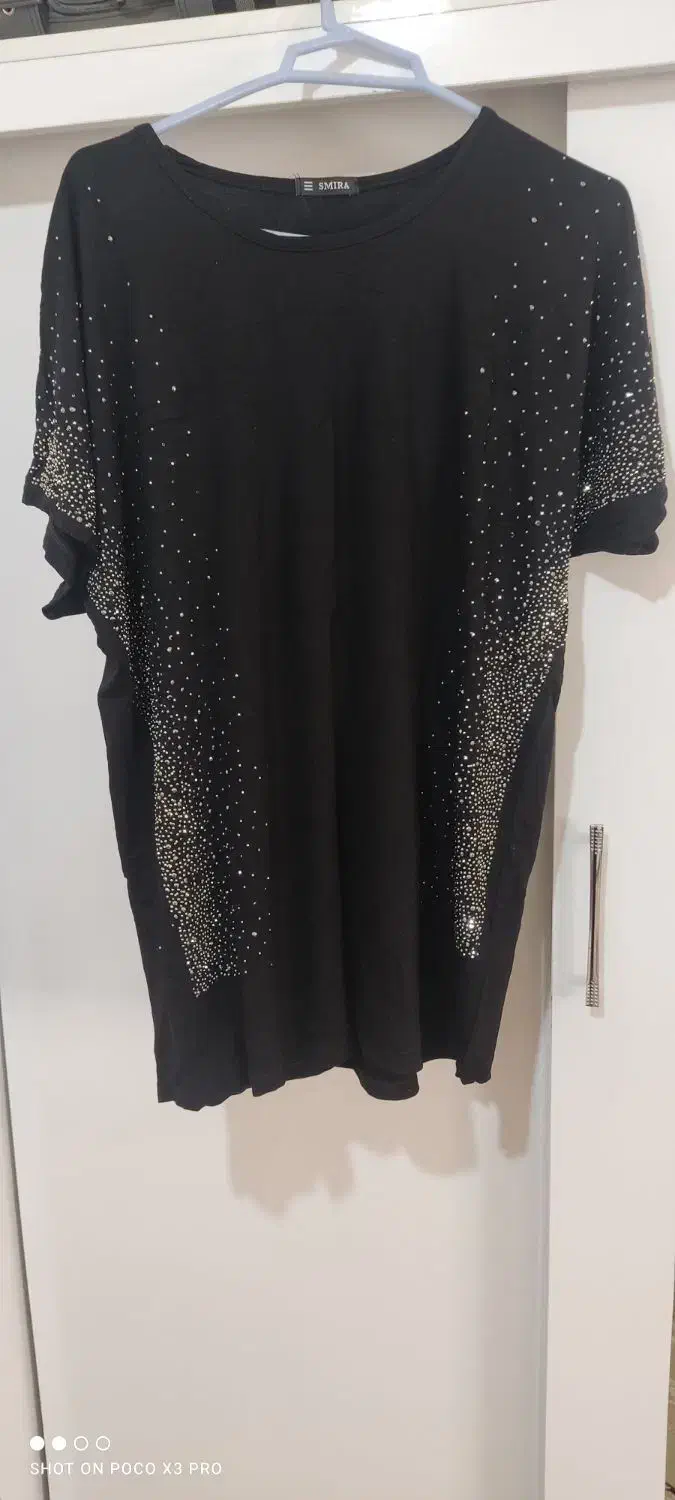 تیشرت ویسکوز مشکی|لباس|مهاباد (آذربایجان غربی), |دیوار