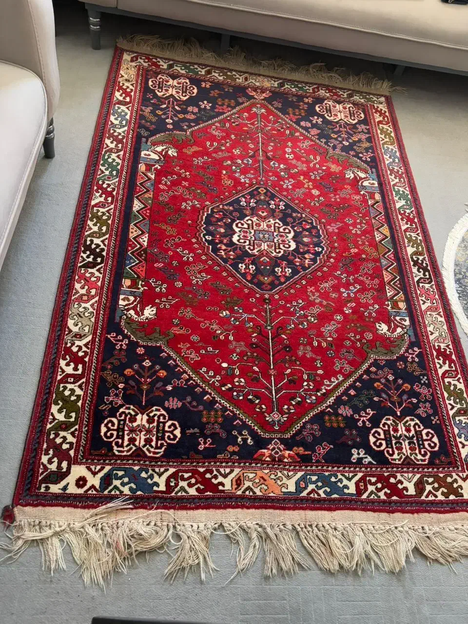 فرش دستباف قشقایی|فرش|مرودشت, شهرک بسیجیان|دیوار