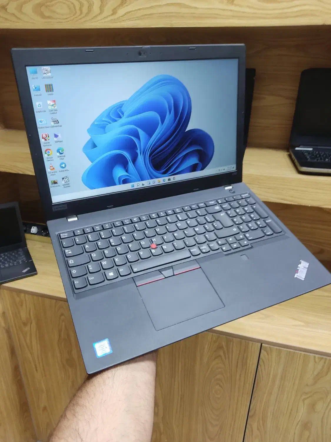 لپتاپLenovo L590 i5نسل۸ رم۱۶/هارد512ssd/پرقدرت|رایانه همراه|ری, علایین|دیوار
