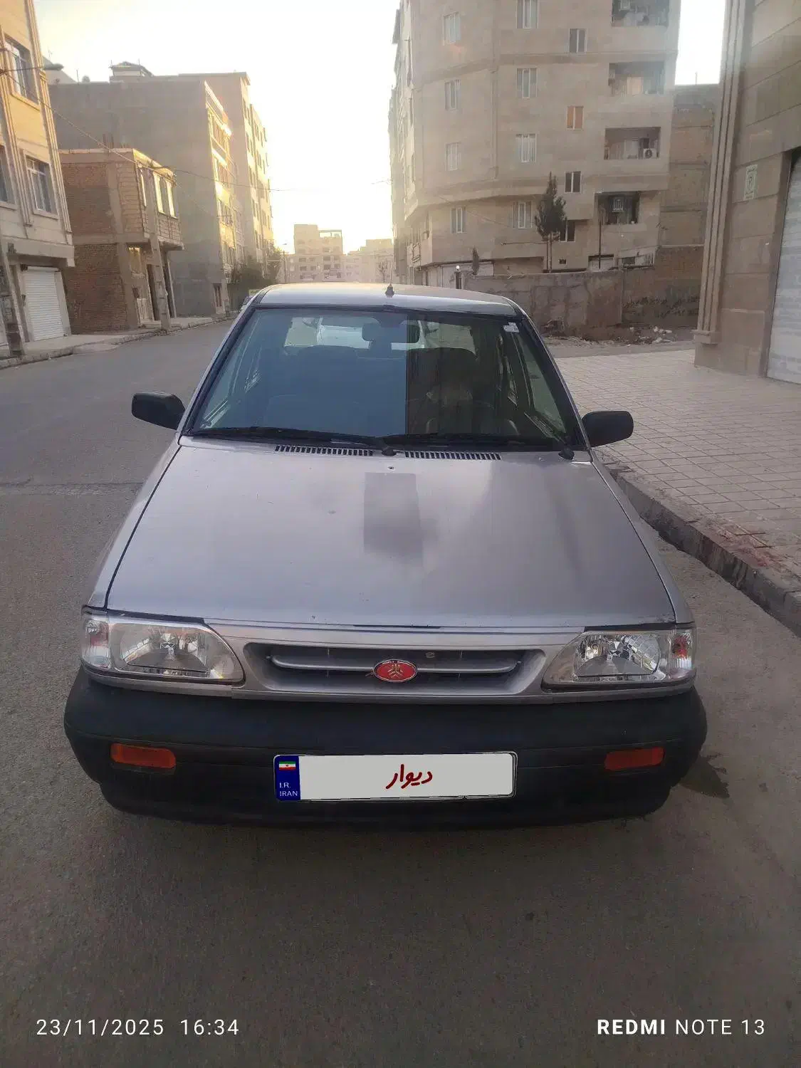 پرایدصبا مدل۸۷ نقره ای|خودرو سواری و وانت|کرج, خرمدشت|دیوار